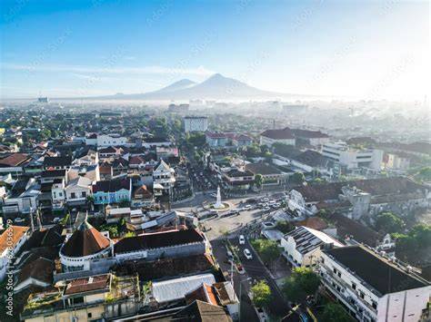 Yogyakarta city view