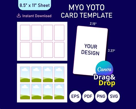 Yoto Card Template