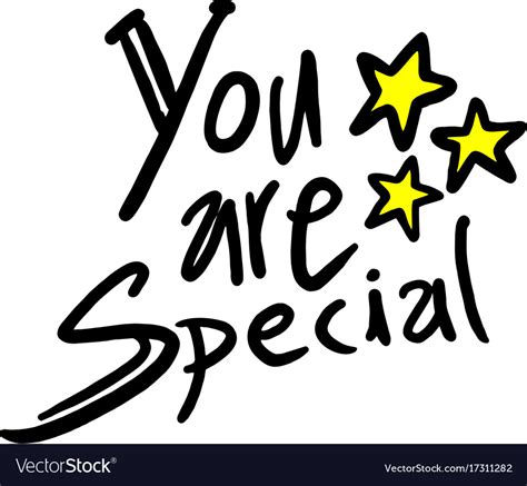 You Are Special Clip Art