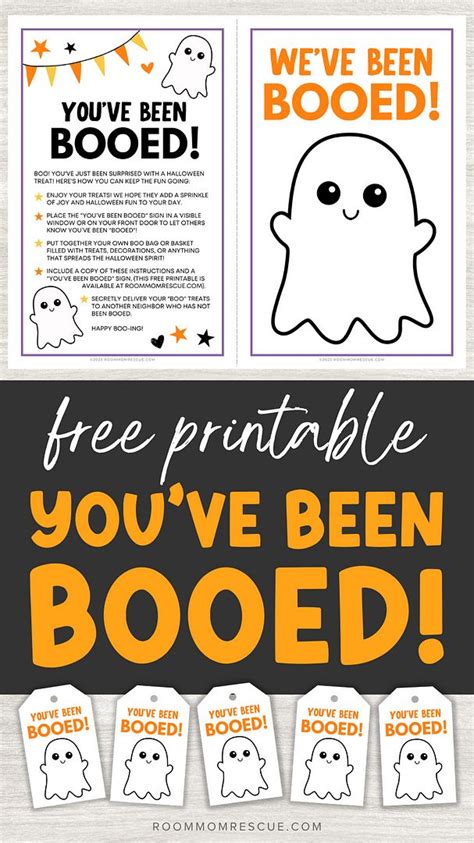 You Ve Been Booed Free Printables