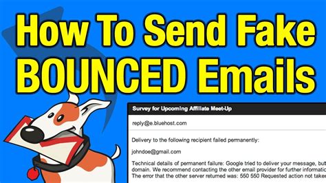 YouTube How to Bounce Back Emails in Gmail