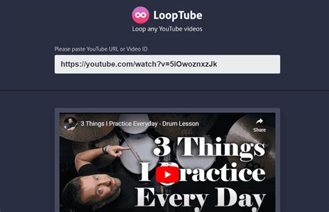 Youtube Looper