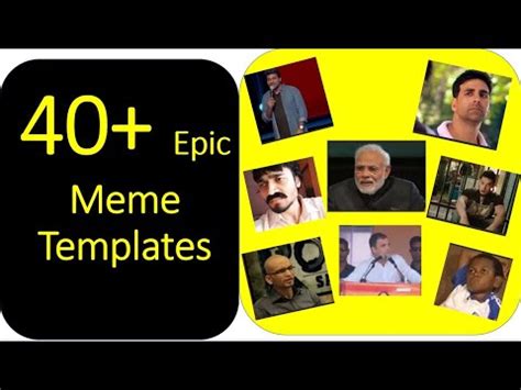 Youtube Meme Template