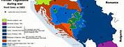 Yugoslav Wars Map