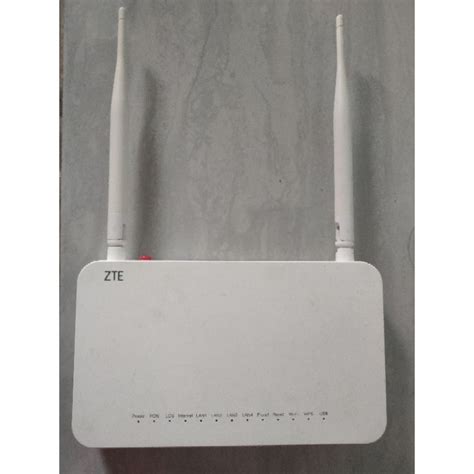 ZTE modem ONT