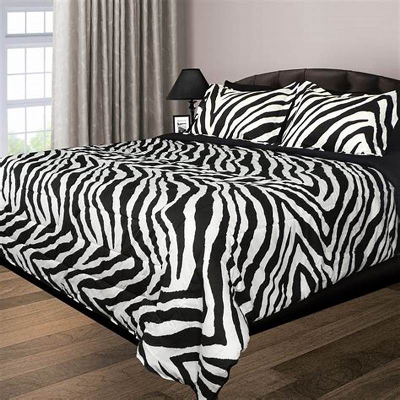 Zebra Pattern Bedding