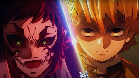 Zenitsu vs Kaigaku Demon Slayer