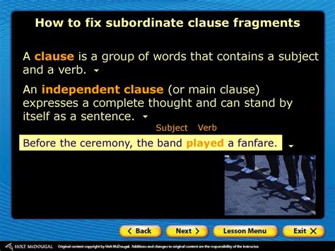 a dependent clause is a fragment group of answer choices true false