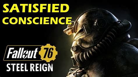 A Satisfied Conscience Fallout 76 Walkthrough