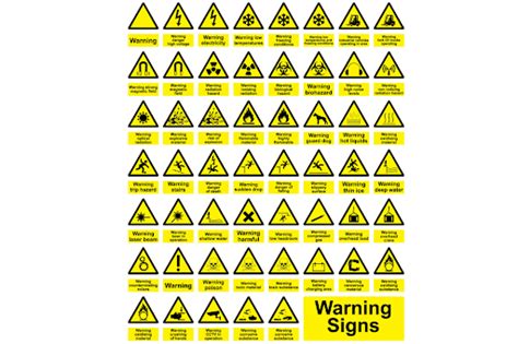 a warning of danger is called