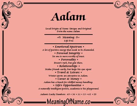 aalam meaning in english with example