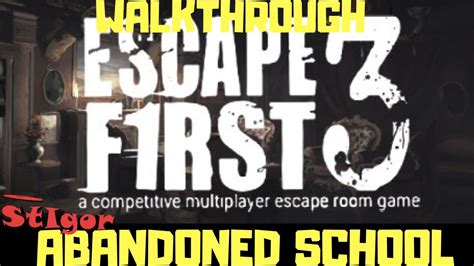 Abandoned School Walkthrough