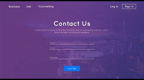 about us page design html css code