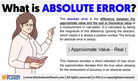 absolute error definition math