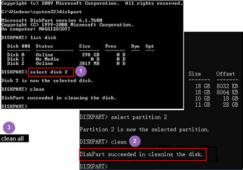 accidentally used clean command in diskpart