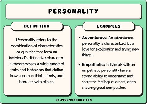 accurate and rational personality meaning examples