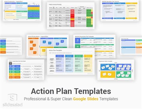 action plan template google slides