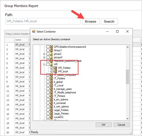 active directory export group members powershell