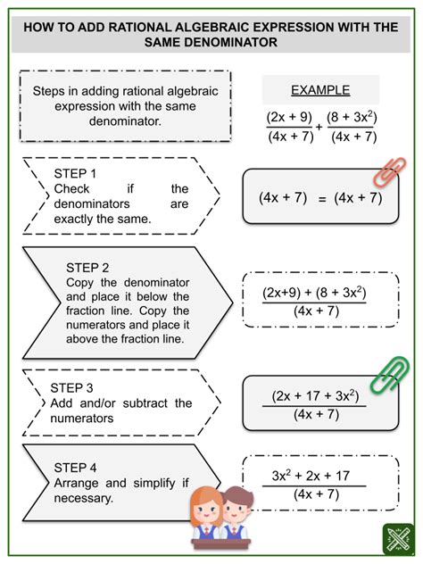 activity for rational algebraic expression