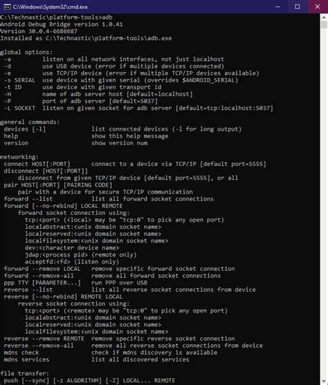 adb commands cheat sheet