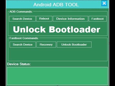 adb commands to unlock bootloader samsung