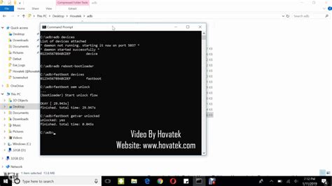 adb fastboot commands unlock bootloader