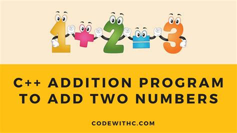 add 2 numbers c++