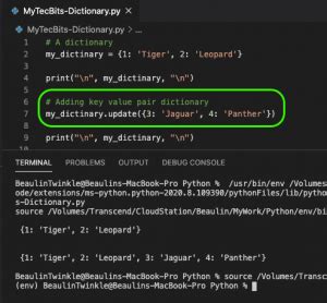 add additional value to dictionary python