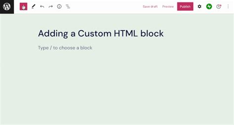 add code block in html
