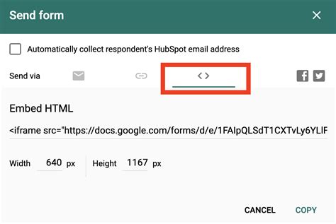 add google form to wordpress site