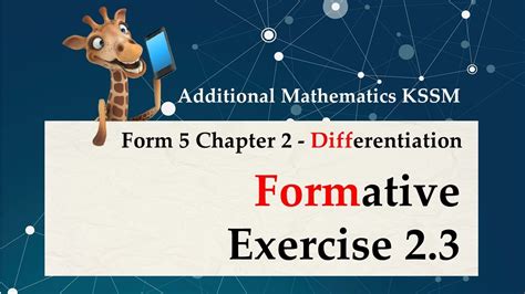 add math form 5 formative exercise 2.1