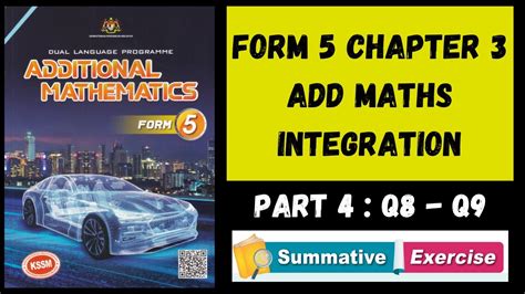 add math form 5 summative exercise