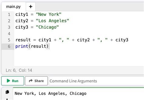 add multiple variables to string python