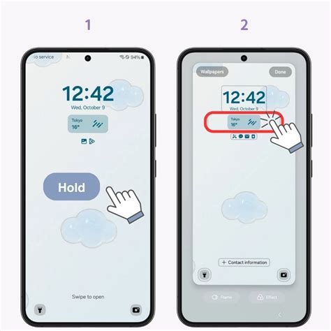 add widgets on lock screen android