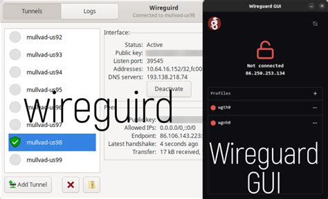 add wireguard client linux