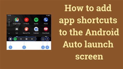 add youtube to android auto launcher