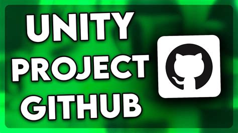 adding unity project to github
