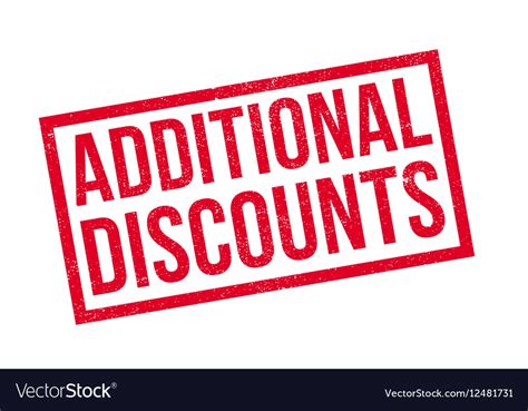 Additional Discounts