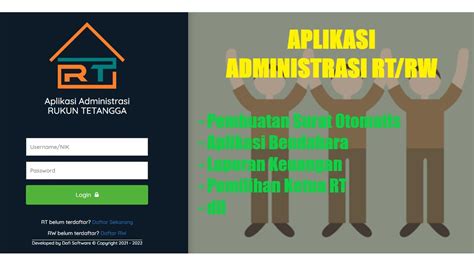 administrasi RW