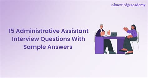 administrative assistant interview questions and answers for freshers