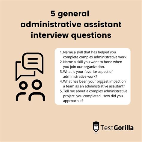 administrative assistant interview questions to ask employer pdf