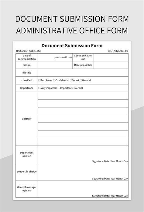 Contoh form surat