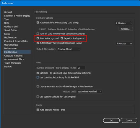 adobe illustrator not responding when saving