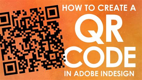 adobe indesign can generate qr code