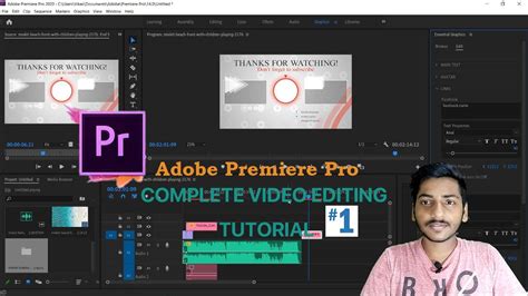 adobe premiere pro video editing tutorial