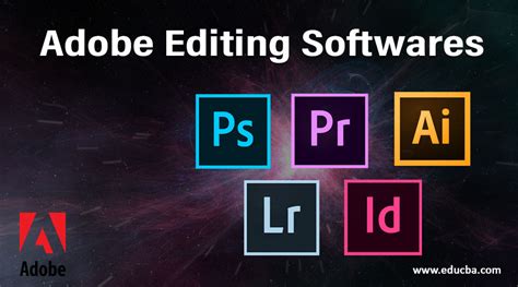 adobe video editing software list