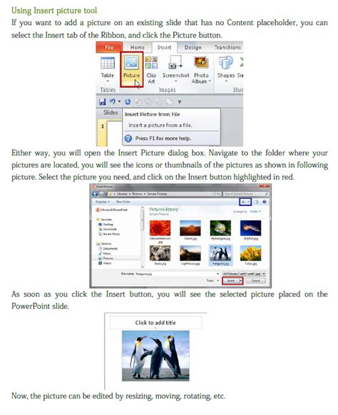 advanced features of ms powerpoint class 6