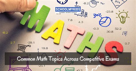 advanced math topics for competitive exams