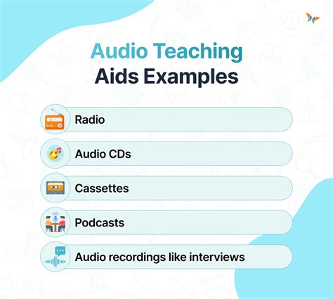 advantages of audio aids in teaching