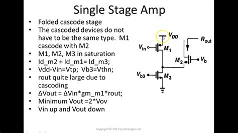 advantages of folded cascode amplifier